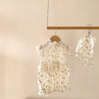 Load image into Gallery viewer, Baby Girls Flower Rompers Wholesale 220513153
