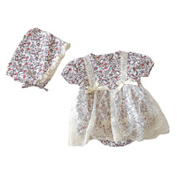 Load image into Gallery viewer, Baby Girls Flower Rompers Wholesale 220513157
