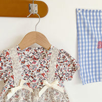 Load image into Gallery viewer, Baby Girls Flower Rompers Wholesale 220513157
