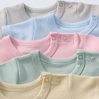 Load image into Gallery viewer, Baby Unisex Solid Color Rompers Wholesale 220513162
