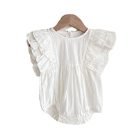 Load image into Gallery viewer, Baby Kid Girls Flower Print Rompers Wholesale 220513215
