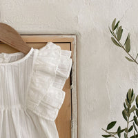 Load image into Gallery viewer, Baby Kid Girls Flower Print Rompers Wholesale 220513215
