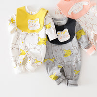 Load image into Gallery viewer, Baby Unisex Animals Cartoon Print Jumpsuits Wholesale 220513264

