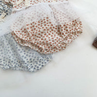 Load image into Gallery viewer, Baby Girls Flower Bow Lace Print Rompers Wholesale 220513284
