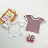 Load image into Gallery viewer, Baby Kid Girls Solid Color T-Shirts Wholesale 220513298
