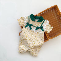 Load image into Gallery viewer, Baby Girls Flower Jumpsuits Wholesale 220513392

