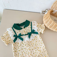 Load image into Gallery viewer, Baby Girls Flower Jumpsuits Wholesale 220513392
