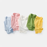 Load image into Gallery viewer, Baby Girls Boys Solid Color Rompers Wholesale 220513400
