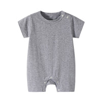 Load image into Gallery viewer, Baby Unisex Solid Color Rompers Wholesale 220513408
