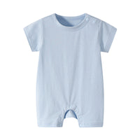 Load image into Gallery viewer, Baby Unisex Solid Color Rompers Wholesale 220513408
