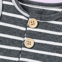 Load image into Gallery viewer, Baby Unisex Striped Rompers Wholesale 220513418
