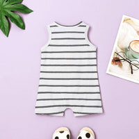 Load image into Gallery viewer, Baby Unisex Striped Rompers Wholesale 220513418

