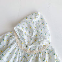 Load image into Gallery viewer, Baby Girls Solid Color Flower Print Jackets Outwears Wholesale 220513448
