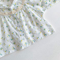 Load image into Gallery viewer, Baby Girls Solid Color Flower Print Jackets Outwears Wholesale 220513448
