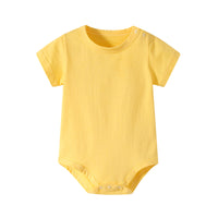 Load image into Gallery viewer, Baby Unisex Solid Color Rompers Wholesale 220513458
