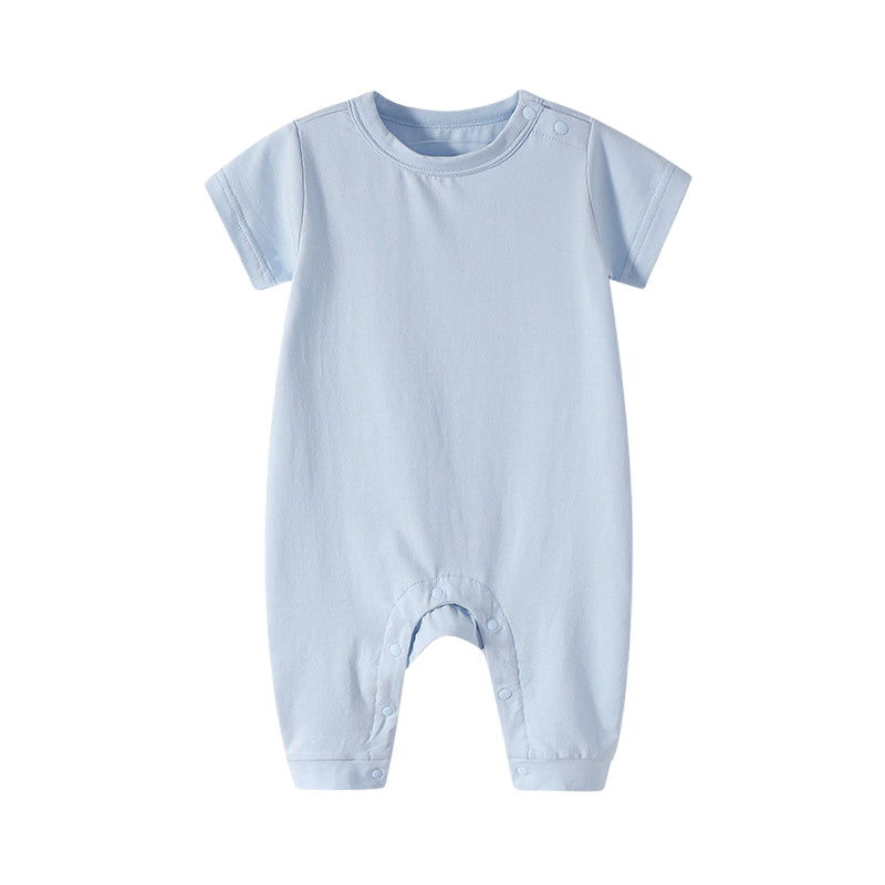 Baby Unisex Solid Color Jumpsuits Wholesale 220513459