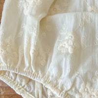 Load image into Gallery viewer, Baby Kid Girls Solid Color Embroidered Birthday Rompers Wholesale 220513460
