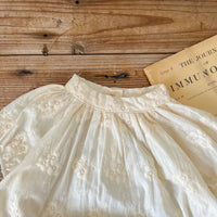 Load image into Gallery viewer, Baby Kid Girls Solid Color Embroidered Birthday Rompers Wholesale 220513460
