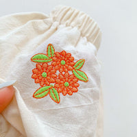 Load image into Gallery viewer, 2 Pieces Set Baby Kid Girls Flower Lace Embroidered Tops And Shorts Wholesale 220513462
