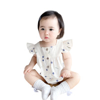 Load image into Gallery viewer, Baby Kid Girls Flower Print Rompers Wholesale 220513505
