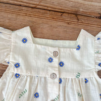 Load image into Gallery viewer, Baby Kid Girls Flower Print Rompers Wholesale 220513505
