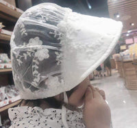 Load image into Gallery viewer, Baby Girls Solid Color Lace Accessories Hats Wholesale 22051382
