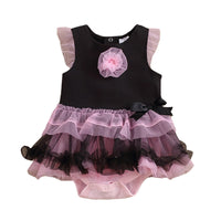 Load image into Gallery viewer, Baby Girls Solid Color Bow Rompers Wholesale 22051605
