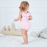 Load image into Gallery viewer, Baby Girls Solid Color Bow Rompers Headwear Wholesale 22051609
