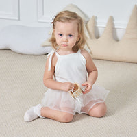 Load image into Gallery viewer, Baby Girls Solid Color Bow Rompers Headwear Wholesale 22051609
