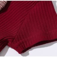 Load image into Gallery viewer, Baby Unisex Solid Color Bow Muslin&amp;Ribbed Jumpsuits Wholesale 220516101
