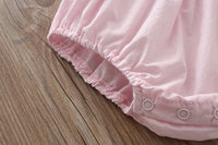 Load image into Gallery viewer, Baby Girls Color-blocking Bow Rompers Wholesale 220516108
