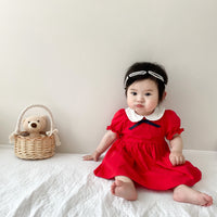 Load image into Gallery viewer, Baby Kid Girls Bow Dresses Wholesale 220516115
