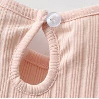 Load image into Gallery viewer, Baby Girls Color-blocking Rompers Wholesale 220516125
