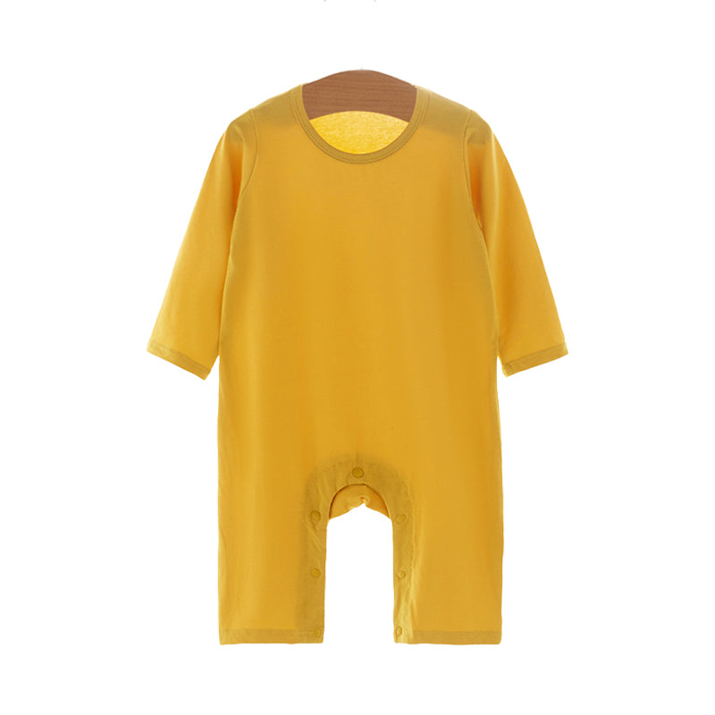 Baby Unisex Solid Color Jumpsuits Wholesale 220516145