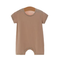 Load image into Gallery viewer, Baby Unisex Solid Color Rompers Wholesale 220516148
