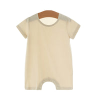 Load image into Gallery viewer, Baby Unisex Solid Color Rompers Wholesale 220516148
