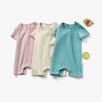 Load image into Gallery viewer, Baby Unisex Solid Color Rompers Wholesale 220516148

