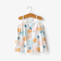 Load image into Gallery viewer, Baby Kid Girls Letters Fruit Star Print Dresses Wholesale 220516151

