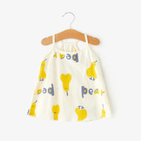 Load image into Gallery viewer, Baby Kid Girls Letters Fruit Star Print Dresses Wholesale 220516151
