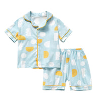 Load image into Gallery viewer, 2 Pieces Set Baby Kid Unisex Cartoon Star Print Tops And Shorts Wholesale 220516157
