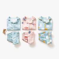 Load image into Gallery viewer, 2 Pieces Set Baby Kid Unisex Cartoon Star Print Tops And Shorts Wholesale 220516157
