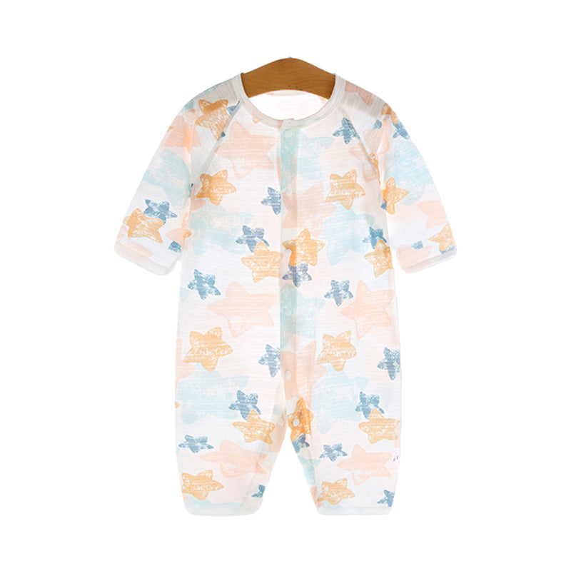 Baby Unisex Fruit Cartoon Print Jumpsuits Wholesale 22051621