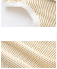 Load image into Gallery viewer, Baby Unisex Solid Color Muslin&amp;Ribbed Rompers Wholesale 22051629
