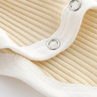 Load image into Gallery viewer, Baby Unisex Solid Color Muslin&amp;Ribbed Rompers Wholesale 22051629

