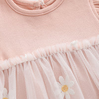 Load image into Gallery viewer, Baby Kid Girls Flower Embroidered Dresses Wholesale 22051633
