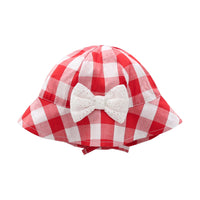 Load image into Gallery viewer, Baby Kid Girls Checked Dresses And Hats Wholesale 22051638
