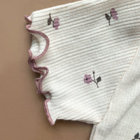 Load image into Gallery viewer, 2 Pieces Set Baby Kid Girls Flower Print Tops And Shorts Wholesale 22051639
