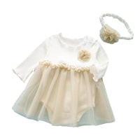 Load image into Gallery viewer, Baby Girls Solid Color Rompers Wholesale 22051640
