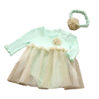 Load image into Gallery viewer, Baby Girls Solid Color Rompers Wholesale 22051640
