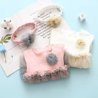 Load image into Gallery viewer, Baby Girls Solid Color Rompers Wholesale 22051640
